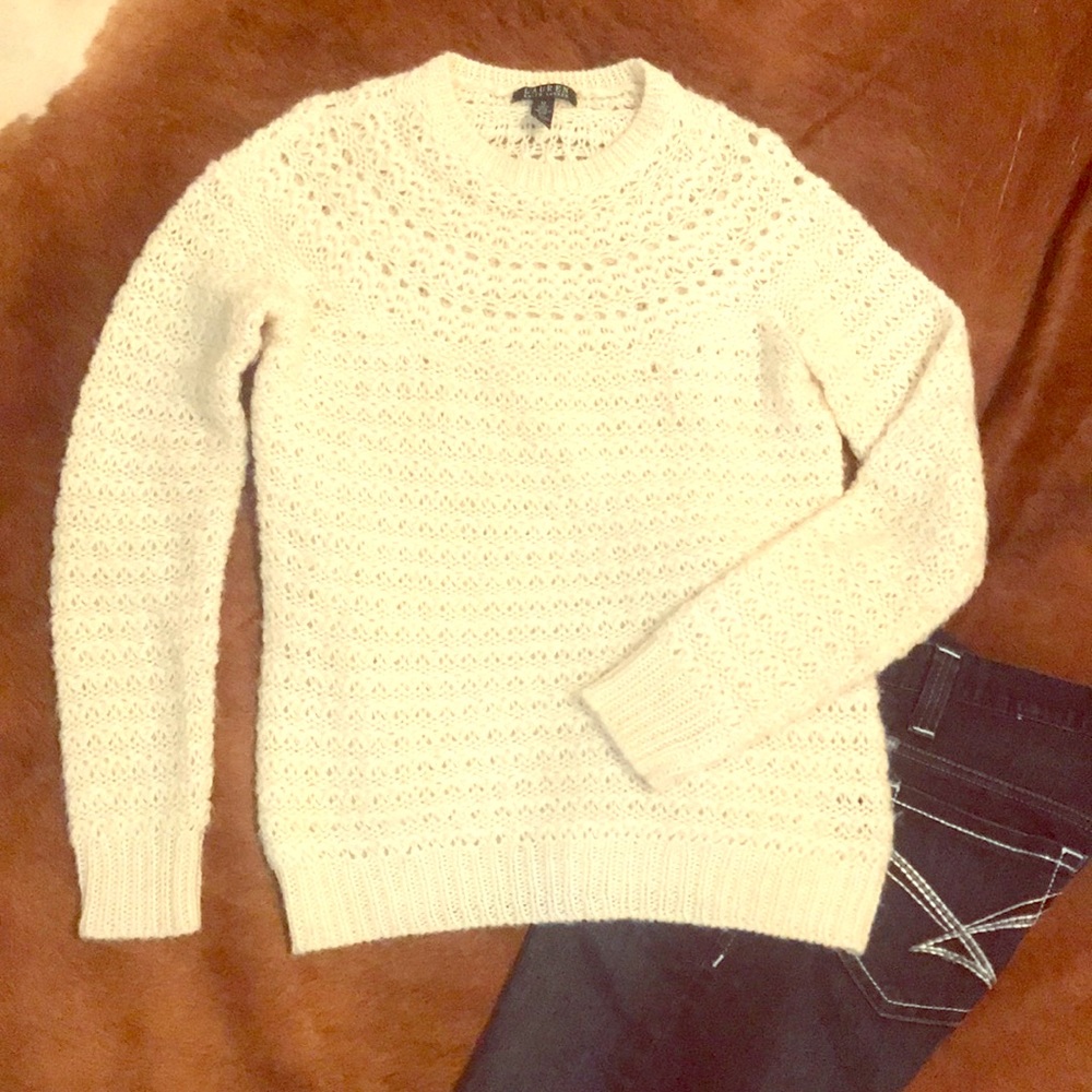 Ralph Lauren Crocheted Sweater